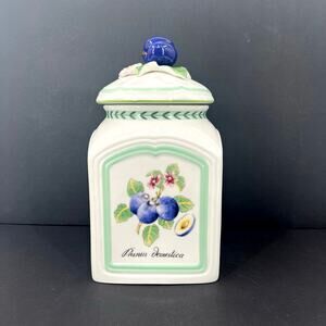 Villeroy & Boch French Garden Fleurence Medium Canister and Lid
